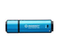 Kingston Technology IronKey Vault Privacy 50 Clé USB Type-C 3.2 Gen 1 (3.1 Gen 1) Noir, Bleu