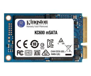 Kingston Technology KC600 1 To mSATA Série ATA III 3D TLC