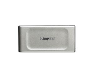 Kingston Technology SXS2000/1000G SSD Portable 1To USB 3.2 Gen 2x2 2000Mo/s Lecture/Écriture 3D NAND Résistant Eau/Poussière Noir/Argent