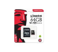 Kingston Toile Select 32GB/64GB/128GB Micro SD Classe 10 UHS-1 Avec Adapter-Uk