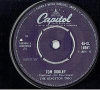 Kingston Trio - Tom Dooley - Capitol Records - 45-CL 14951