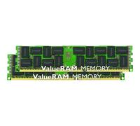 Kingston ValueRAM - DDR3 - kit - 8 Go: 2 x 4 Go - DIMM 240 broches - 1600 MHz / PC3-12800 - CL11 - 1.5 V - enregistré avec parité - ECC