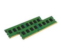 Kingston ValueRAM - DDR3 - kit - 8 Go: 2 x 4 Go - DIMM 240 broches - 1600 MT/s / PC3-12800 - CL11 - 1.5 V - mémoire sans tampon - non ECC G