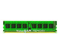 Kingston ValueRAM - DDR3 - module - 8 Go - DIMM 240 broches - 1600 MT/s / PC3-12800 - CL11 - 1.5 V - mémoire sans tampon - non ECC