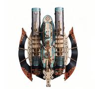 KingStora Kit de maquette mécanique vintage Steampunk DIY - Dirigeable fantastique - Un incontournable pour les passionnés de mécanique Vingt Mille Lieues Sous Les Mers B