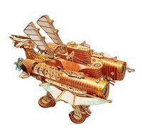 KingStora Kit de Modèle Mécanique Vintage Steampunk DIY - Dirigeable Fantastique - Un Incontournable pour les Passionnés de Mécanique Vingt Mille Lieues Sous les Mers A