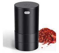 KINGTOP Moulin à épices électrique automatique en alliage de zinc pour épices séchées