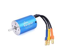 KingVal Arbre de moteur sans balais 2838 5500 KV de rechange sans capteur 3,175 mm compatible avec voiture télécommandée 1/14 1/16