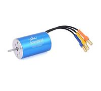 KingVal Arbre de moteur sans balais de rechange 2445 3600 KV sans capteur de diamètre 2,3 mm compatible avec voiture télécommandée 1/16