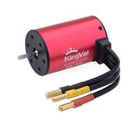 KingVal Arbre de moteur sans balais étanche 3660 1950 KV 3,175 mm compatible avec voiture télécommandée 1/10