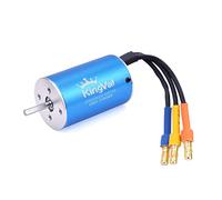 KingVal Arbre de moteur sans capteur de rechange 2845 3100 KV 3,175 mm compatible avec voiture télécommandée 1/12/1/14