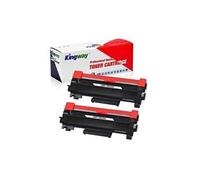 Kingway tn-2420 lot de 2 toners de rechange pour imprimante brother tn2420 tn-2410 pour brother mfc-l2710dw hl-l2350dw dcp-l2530dw hl-l2370dn
