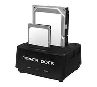 Kingwin 2 Baies USB 3.0 EZ Station d'accueil pour 6,3 cm et 8,9 cm avec Clone 2 Bay avec USB 3.0 B