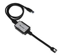 Kingwin Adaptateur Universel USB 3.0 vers SSD/SATA/IDE pour disques durs 2,5", 3,5", 5,25" Compatible avec Disque Dur SATA I/II/III, [Hot Swappable], Vitesse 5 Gbit/s, UASP. Sauvegarde Facile de Vos