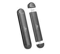 Kingwin Boîtier SSD M.2 Type-A et Type-C double connecteur USB-C 3.2 Gen 2 Super Speed KWI-EM203