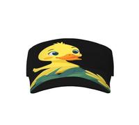 Kingww Little Duck in the Yellow Flower - Visière de protection solaire pour homme et femme - Casquette de baseball vide pour le sport, le tennis, le golf