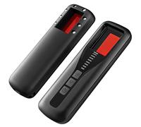 KingYH Détecteur de Caméra Cachée 4 en 1 Détecteur RF sans Fil Détecteur de Micros Espion GPS D'appareil Caché Alarme de Sécurité Rechargeable par USB de 10 Mètres pour Hôtel Maison Bureau