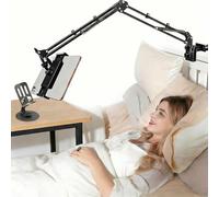 KingYH Support Réglable pour Tablette Lit avec Télécommande Kindle et Support Rotatif à 360° pour Téléphone Portable pour Kindle Paperwhite/Kobo/Pocketbook 4,7-12,9 Pouces Cadeaux pour Les Lecteurs