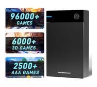 Kinhank Disque Dur de Jeu rétro de 12 to avec Plus de 96 000 Jeux Classiques, Compatible avec Plus de 400 émulateurs, 6000 Jeux 3D, Disque Dur Portable Compatible avec Win 7/8/10/11