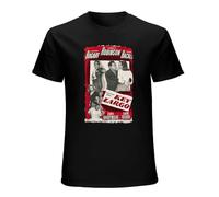 Kinhevao Key Largo Humphrey Bogart Edward G Robinson Gangster Film Gift for Men Women Girls Unisex Short-Sleeve T-Shirt Black XXL