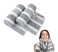 KinHwa Serviettes en Microfibre Douces pour Les Mains pour Salle de Bain Serviettes Absorbantes Petites pour Les Invités Serviettes Épaisses pour Le Visage 30 cm x 50 cm Serviettes à Séchage Rapide