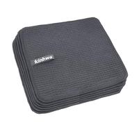 KinHwa Torchons Gris Torchon gaufré Torchon Microfibre Lavable Torchons pour la Cuisine Torchons épais Non Pelucheux 20 cm x 20 cm 6 pièces