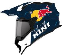 Kini ADV Red Bull 1.0, casque d aventure XL Mat Bleu Foncé/Blanc/Bleu Mat Bleu Foncé/Blanc/Bleu
