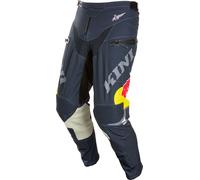 Kini Red Bull EXC 1.0 Pantalons de motocross, blanc-bleu, taille 40 pour homme