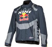 Kini Red Bull 1.0 EXC, veste en textile S Bleu Foncé/Gris Bleu Foncé/Gris