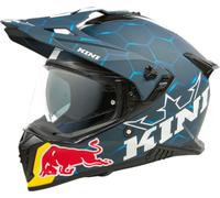 Kini ADV X Red Bull 2.0, casque d aventure XS Mat Bleu Foncé/Blanc/Bleu Mat Bleu Foncé/Blanc/Bleu