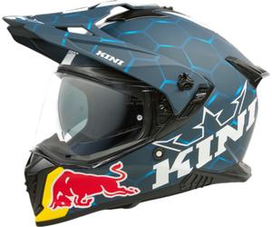 Kini Red Bull ADV X 2.0 Casque d’enduro, bleu/blanc, Taille XS