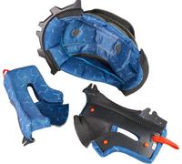 Kini Red Bull MX3 Doublure et coussinets de joues, bleu, taille 2XL pour homme