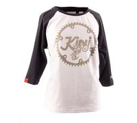 Kini Red Bull Ritzel Chemise à manches longues pour dames, blanc-bleu, taille S pour femmes