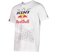 Kini Red Bull TR Tee 2.0 T-shirt, Blanc/Noir/Rouge, Taille L