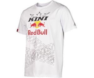 Kini Red Bull TR Tee 2.0 T-shirt, Blanc/Noir/Rouge, Taille L