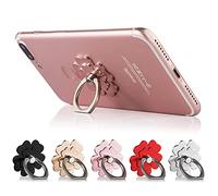 Kinizuxi Lot de 5 anneaux de support pour téléphone - Rotation à 360 degrés - Compatible avec divers téléphones portables, tablettes et étuis de téléphone