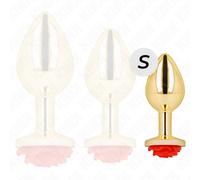 Kink - plug anal or rose rouge taille s