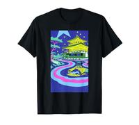 Kinkaku-Ji Japanese Temple in Kyoto Frutiger Metro Aero T-Shirt
