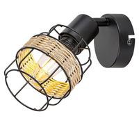Rabalux Indiana applique murale 1x25 W noir 5281