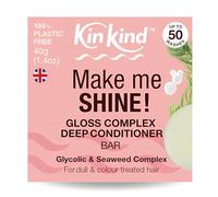 KinKind - Make Me SHINE Conditioner Bar - Cheveux colorés et méchés - Conditionneur à la noix de coco - Jusqu'à 50 lavages