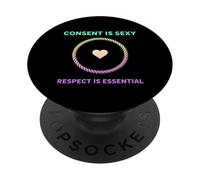 Kinky BDSM Bondage Shibari Corde Fétiche Art PopSockets PopGrip Adhésif