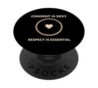 Kinky BDSM Bondage Shibari Corde Fétiche Art PopSockets PopGrip Adhésif