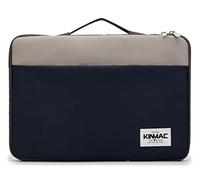 Kinmac Housse de protection à 360° avec poignée pour MacBook Pro 16" et 16" HP, Lenovo, Dell, ASUS, Acer Ultrabook Business ordinateur portable (bleu foncé/gris)