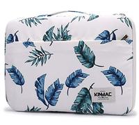 Kinmac - Housse de protection à 360° étanche avec poignée pour ordinateurs portables 12"-13,3", Surface Pro, MacBook Pro 13", MacBook 12", MacBook Air 13" Retina et iPad Pro 12,9" (feuille de banane)