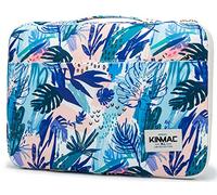 Kinmac - Housse de protection à 360° étanche avec poignée pour ordinateurs portables, LG Gram 16" et ordinateurs portables 15"-15,6" (herbe marine)