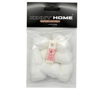 KinnyHome Briquet universel en coton et feutre - Réparation de briquets à essence, compatible avec les briquets Zippo, ouate de coton et de feutre pour une meilleure absorption du carburant et une