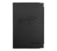 kinoco Pochette Carte Grise - Accessoire Voiture Pratique pour Le Rangement des Documents, avec étui de Protection Inclus et Fabrication française