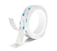 kinoco Ruban Double Face Extra Fort pour Montage - Mousse PE - Fixation Permanente Intérieur/Extérieur (20mm x 3mètres)