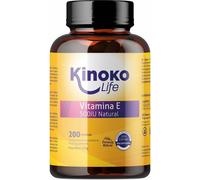 Kinoko Life Vitamine E 500IU Naturelle 200caps