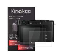 kinokoo 0.25mm 9H Hardness Protection ecran xe4 Lot de 2 Films de Protection d'écran en Verre trempé pour Fuji X-E4, sans Bulles, Anti-Rayures